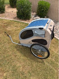 Dog bike trailer
