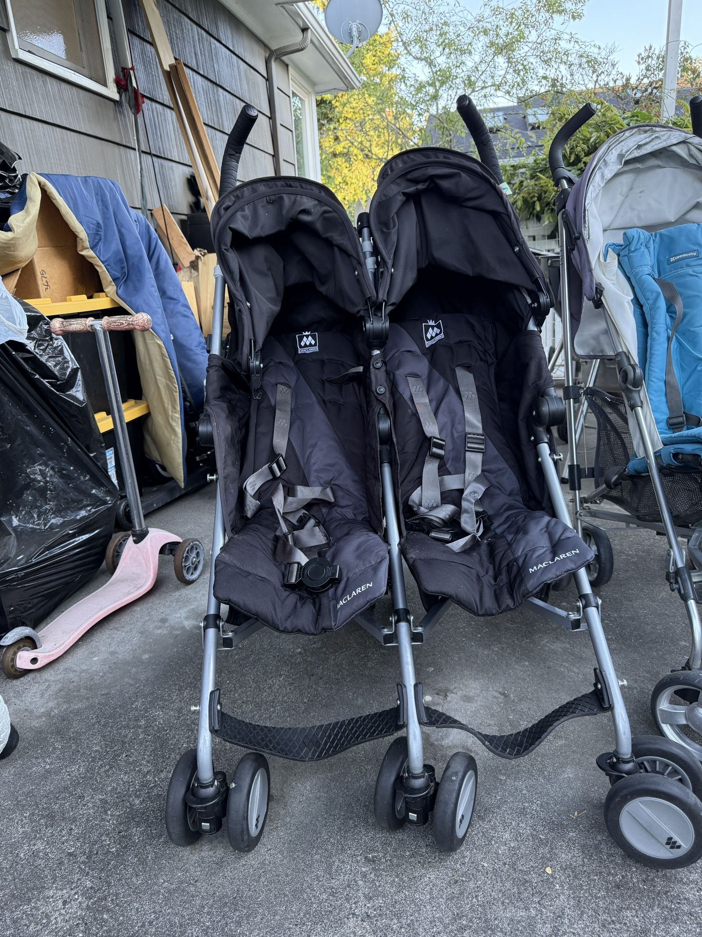Maclaren Twin Triumph Double Side by Side Stroller