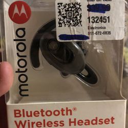 Motorola (Bluetooth wireless headset)