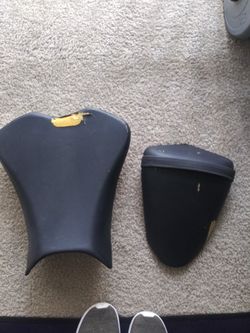 Zx 10 08 rear and driver seats