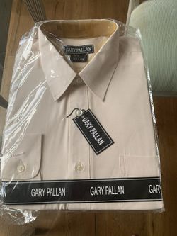 New  Light Brown , Size Large, GARY PALLAN Shirt.