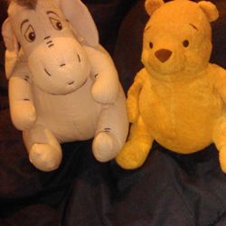 Winnie The Pooh And Eeyore Stuffed Animals