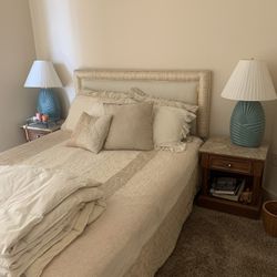 Queen Size Bed + Mattress 