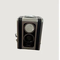 Vintage Kodak Duaflex II 620 Film Camera Kodet Lens 1950s w/ Strap Untested