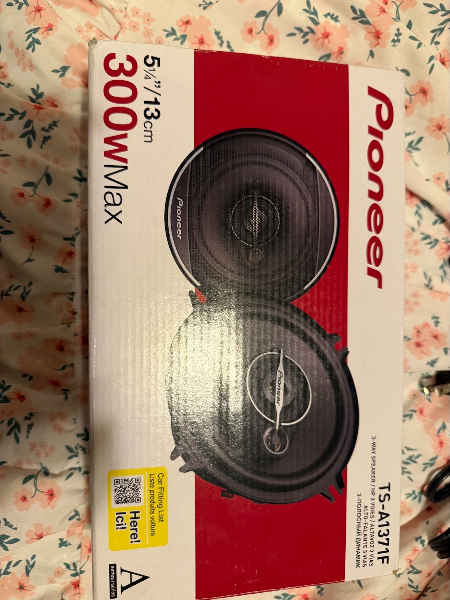 Pioneer TS-A1371F 5.25-inch 3-way coaxial speakers typically ranges from approximately
