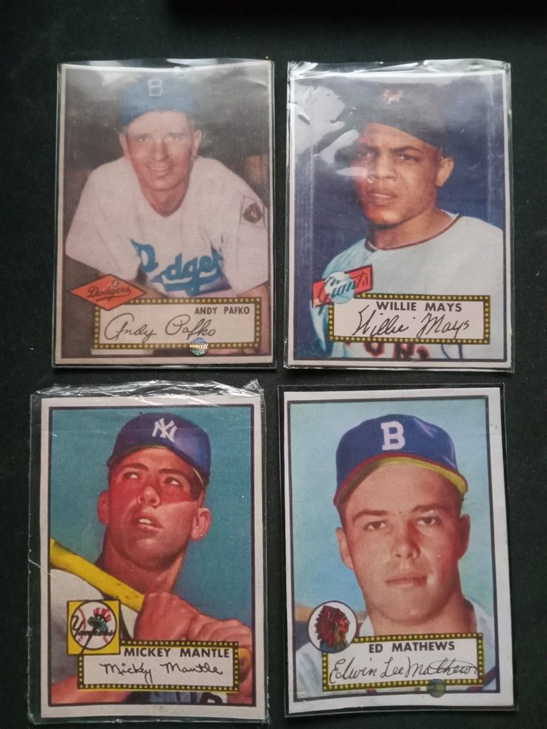 1950s Baseball Cards For Sale