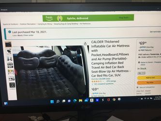 Car/SUV Behind Seat Air Mattress