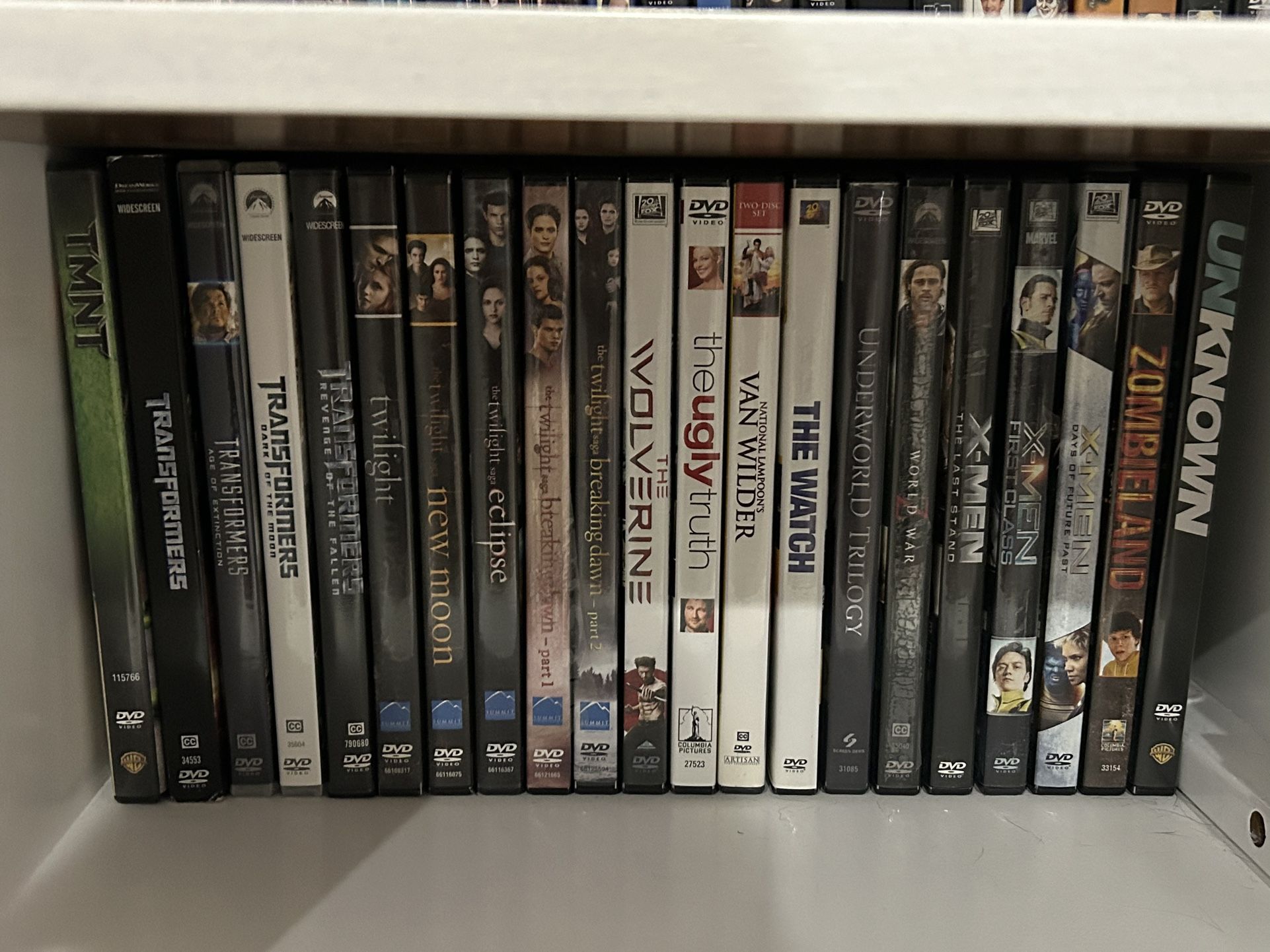 Lot Of 134 DVD Movies