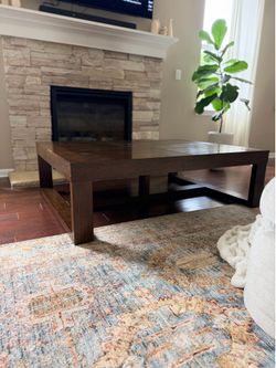 Coffee and side table