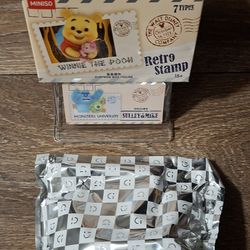 Miniso Disney Retro Stamp - Sulley & Mike (Monsters, Inc.)