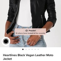 Vegan Leather Jacket