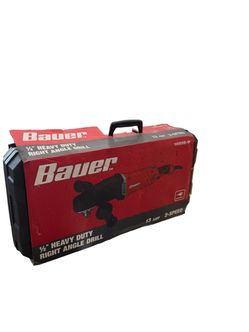 New BAUER 13 Amp, 1/2 in., 2-Speed Right-Angle Drill Kit