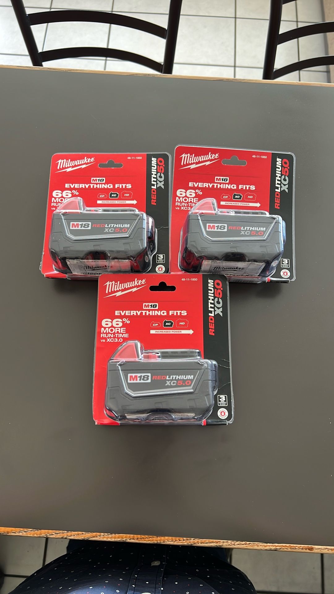 New Milwaukee M18 Battery 5.0