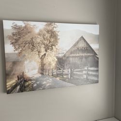 Farmhouse Canvas Wrapped Picture 