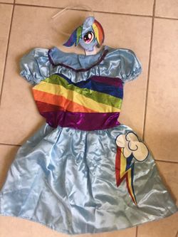 My Little Pony Halloween Outfit. Never used (4-6)