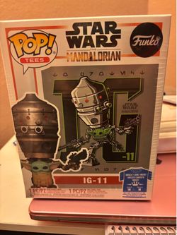 Mandalorian Funko and Tshirt