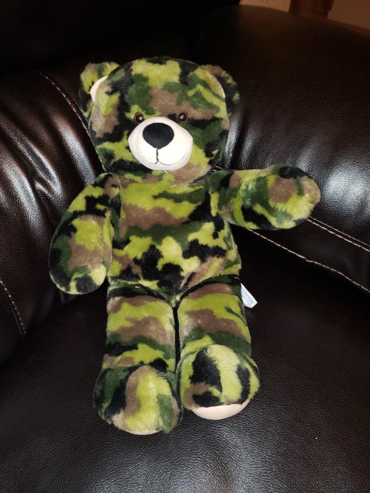 Build a bear camouflage