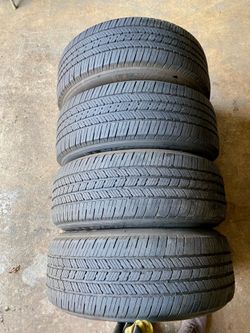 4) 265/60/18 Michelin LTX MS2 Tires  Two tires measure 8/32 Two tires measure 6/32  DOT 3019  $275 for 4  I carry other sizes as well