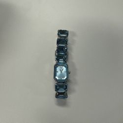 Millenia Watch, Octagon Cut Bracelet Blue