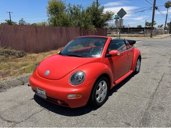 2003 VW BEETLE CONVERTIBLE