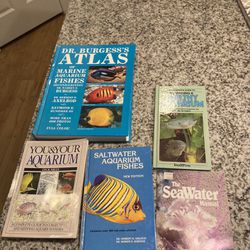 Various Fish/ aquarium themed books