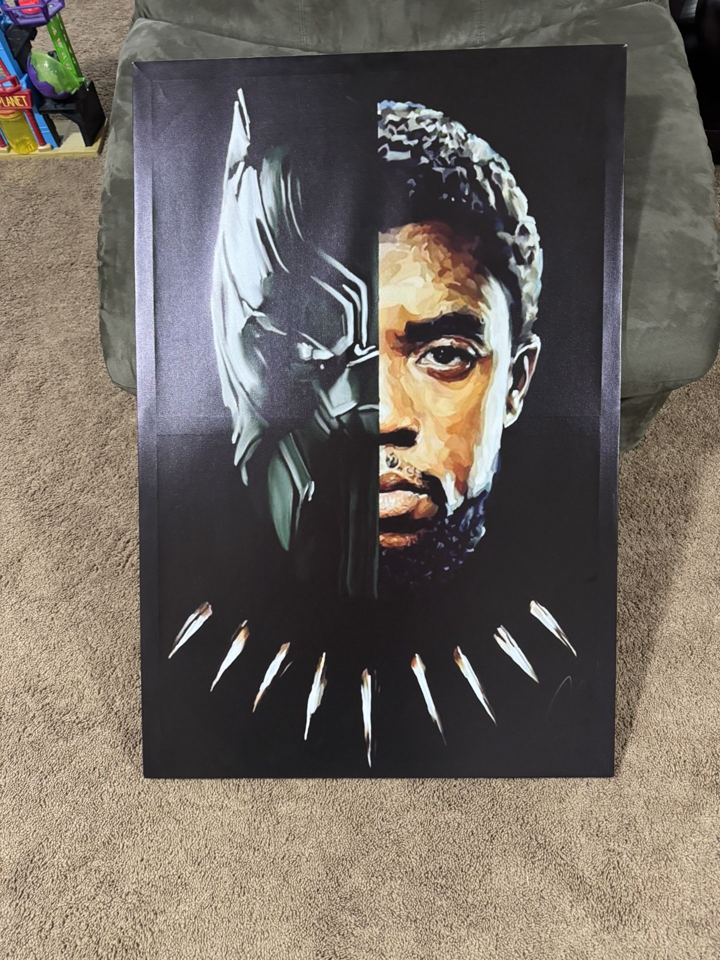 Black Panther 24 X 36 Canvas