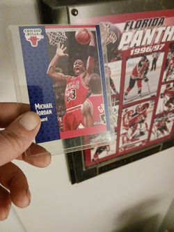 Mj 91 Fleer #29 basketball card collected this card