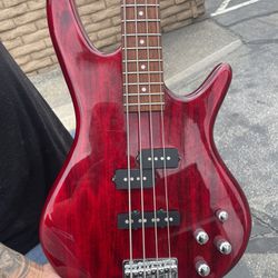 Ibanez Four String Bass Guitar.
