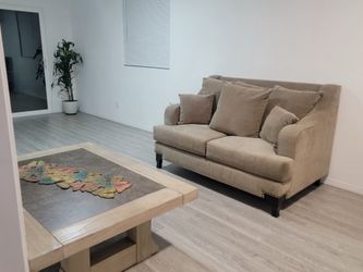 Sofa and coffee table set