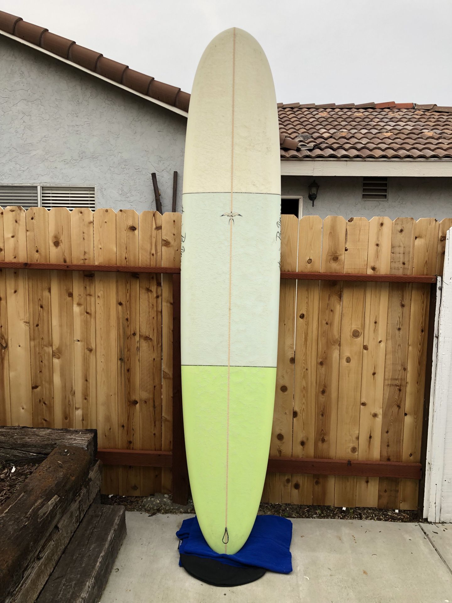 10’ Takayama Epoxy Longboard Surfboard