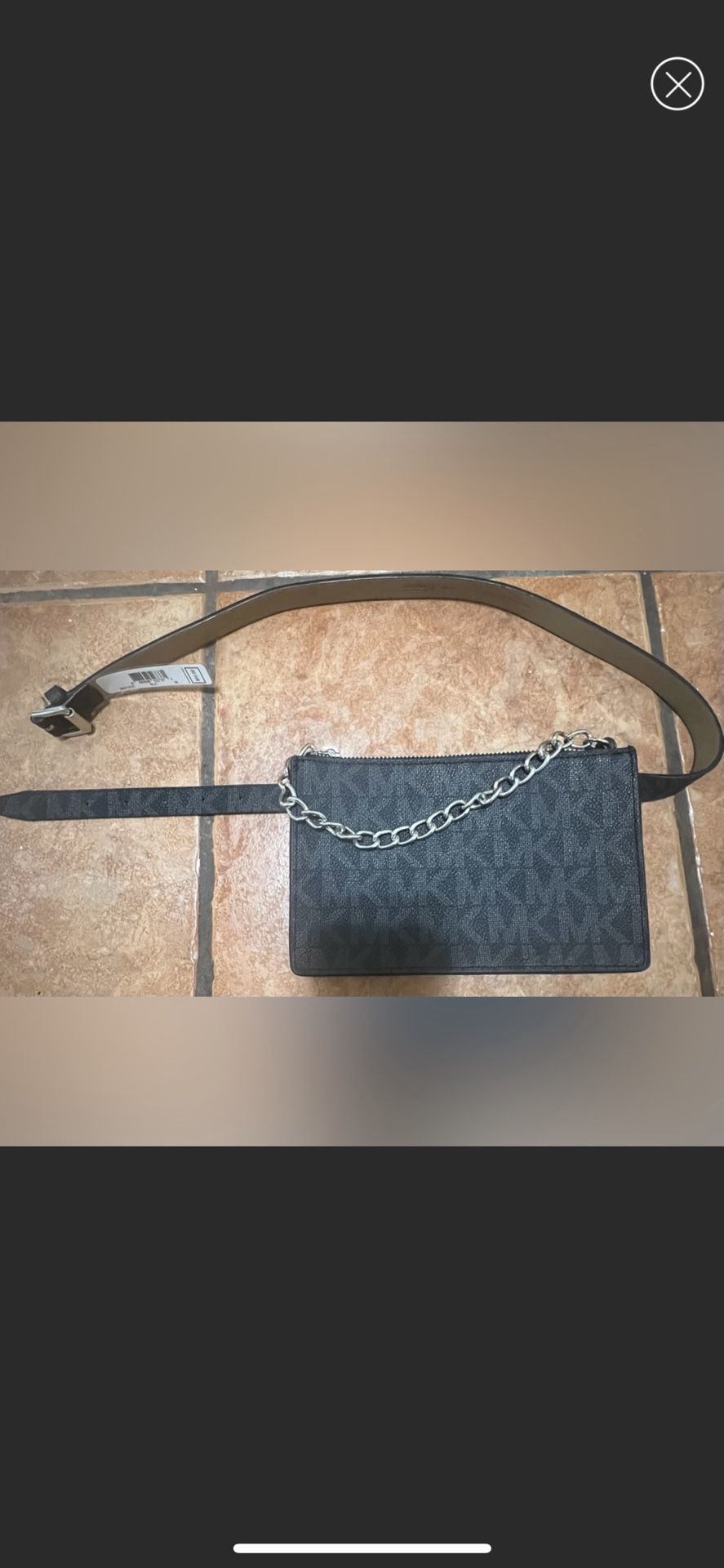 Brand New By Michael Kors Black MK Logo Fanny Pack Belt Wallet Waist Bag in  size medium for Sale in Anaheim, CA - OfferUp