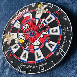PALACE WINMAU FALLEN ANGELS DARTBOARD