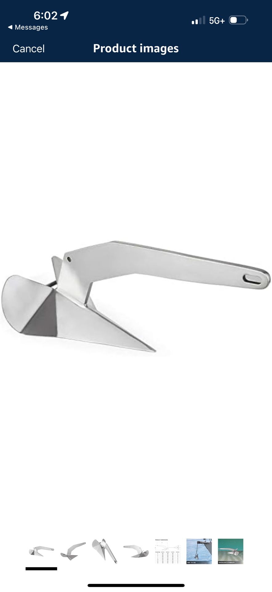 Boat Anchor New