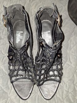 BELLE NYC SIGERSON MORRISON MADE IN ITALY LEATHER SHOES SIZE size 9 BLACK $35