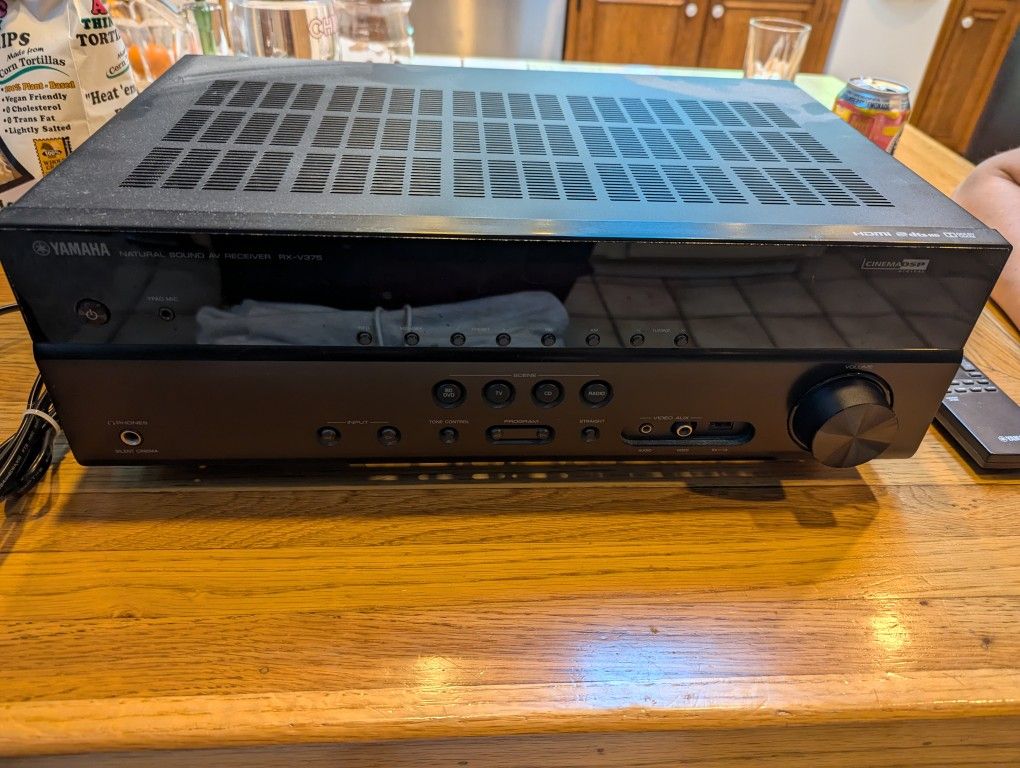 Yamaha Rx-v375 5.1 Audio Video Receiver 