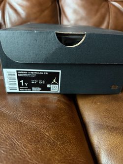 Jordan 11 Space Jam Low Kids size 1