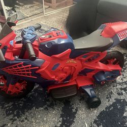 Spiderman bike - 6V Spiderman Motorcycle, Battery Ride on Toy