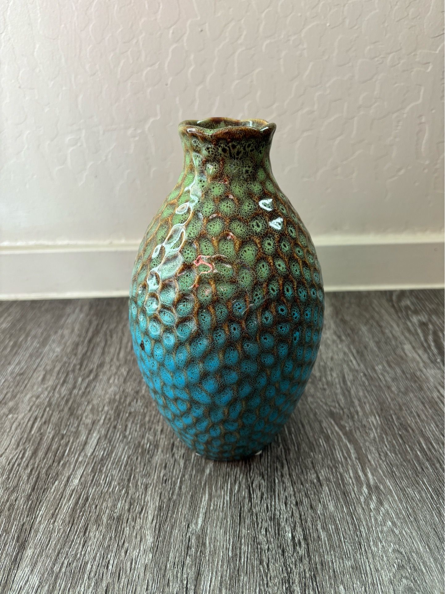 Home Decor Blue/ Green Vase