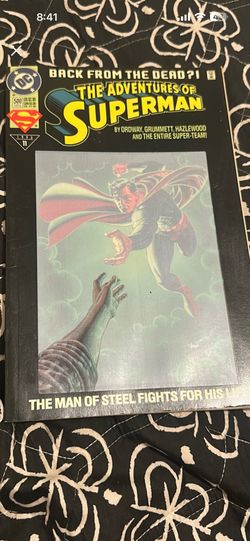Superman Back From The Dead Comic 