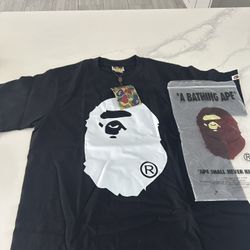 BAPE bicolor big ape head tee(FW21/SS22/FW22)