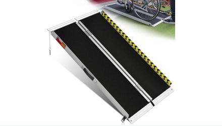 Folding Aluminum Wheelchair Ramp