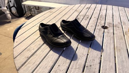 Prada Vintage Black Leather Slides