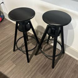 IKEA Bar Stools - Black 