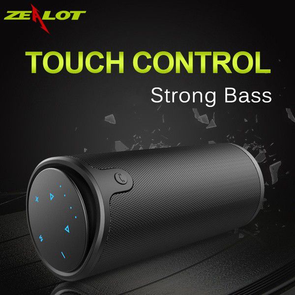 Portable Wireless Bluetooth Speaker Touch Control Sport Bicycle HiFi Stereo Column Subwoofer