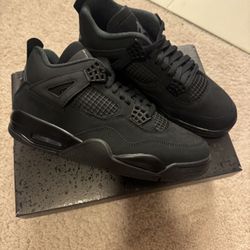 Jordan 4 Black Cat Size 9.5