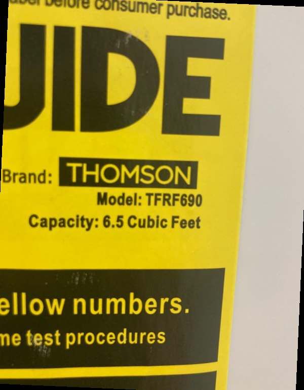 Thomson 6.5 UpRight DeepFreezers (Each $200) 5AY