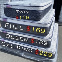 Queen Bamboo Plush Comfort Europillow Top 12inch Matres!?