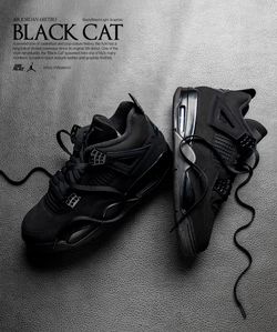 2025 Jordan 4s Black Cats