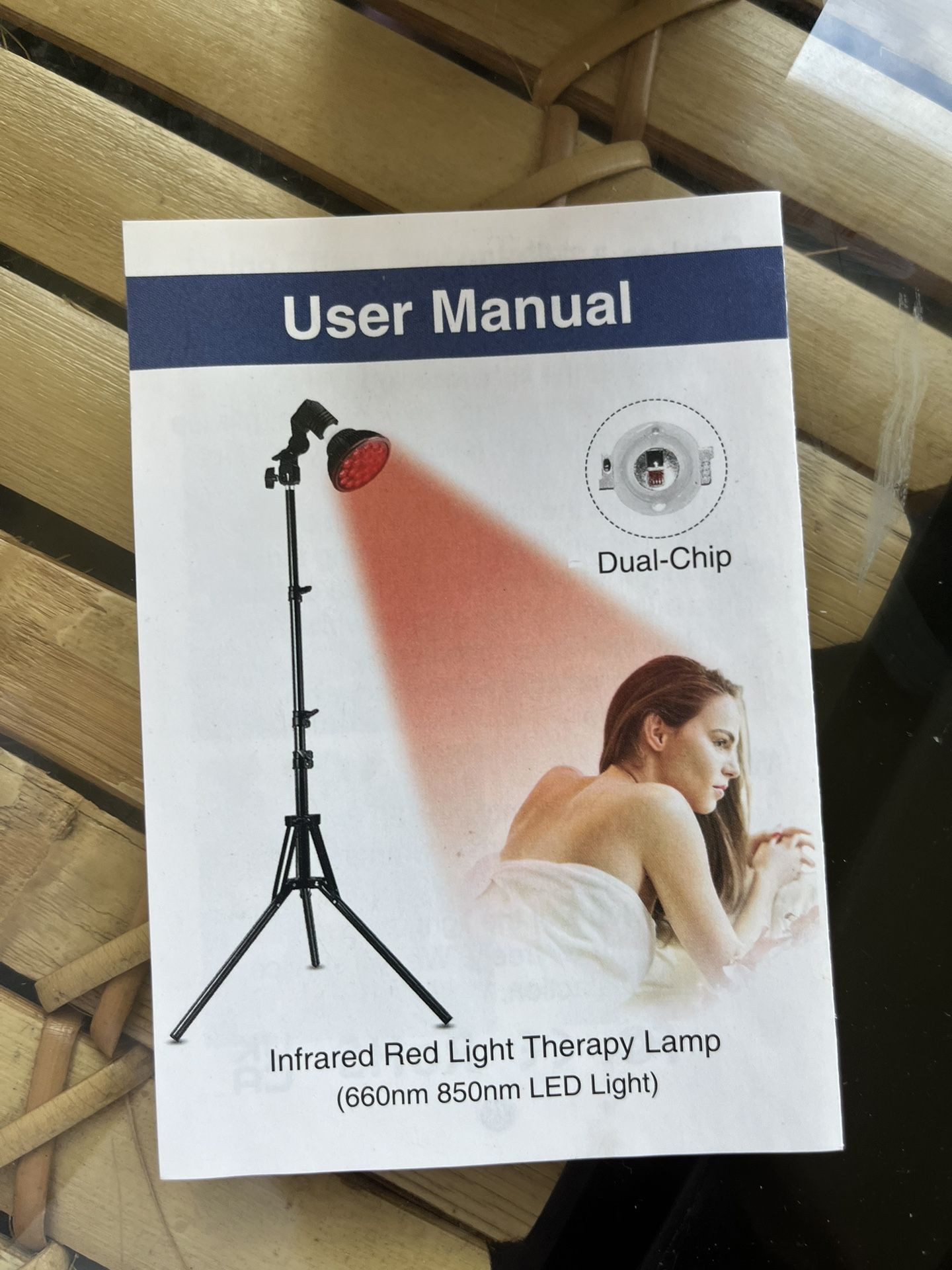 Red Light Therapy Lamp