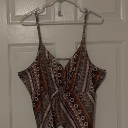 Ladies Dressy Tank Top Size 2XL